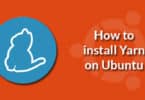 How to install Yarn on Ubuntu