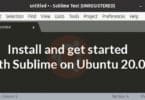 Install and get started with Sublime on Ubuntu 20.04