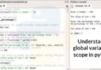 Understand global variables scope in python