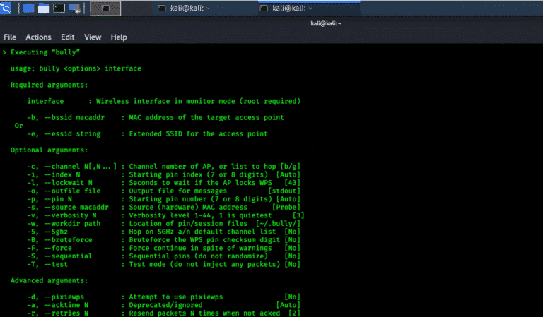 using kali to brute force encryptstick