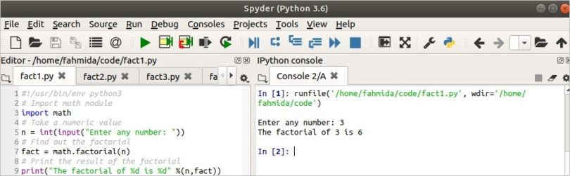 Writing The Factorial Program In Python 0046