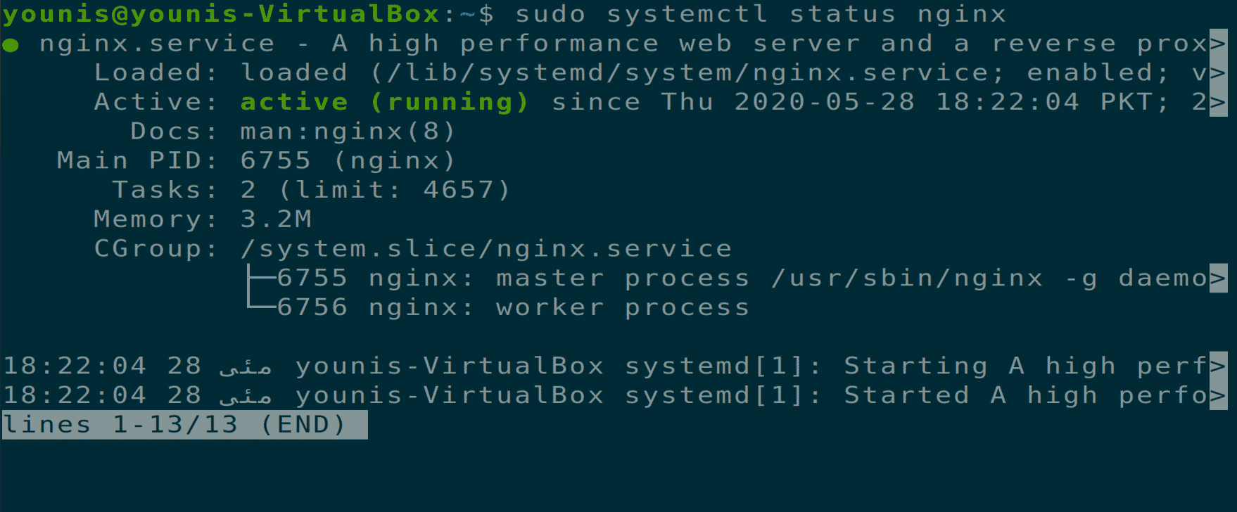 Nginx ubuntu