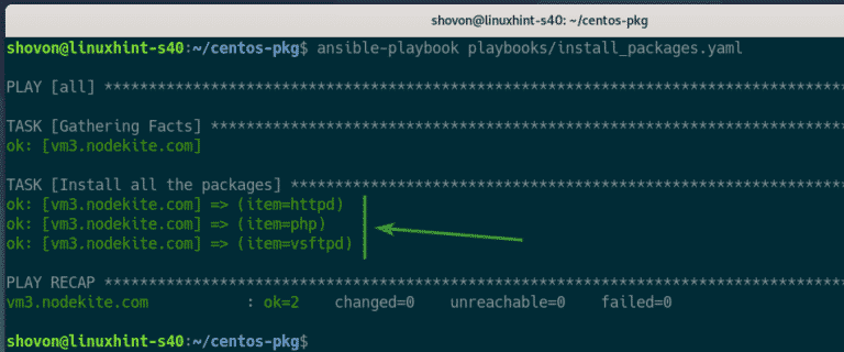 Installing Multiple Packages Easily On CentOS Using Ansible