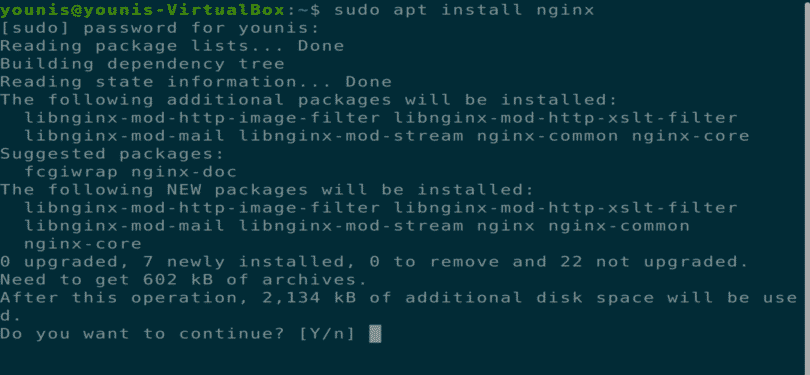 Как удалить nginx ubuntu