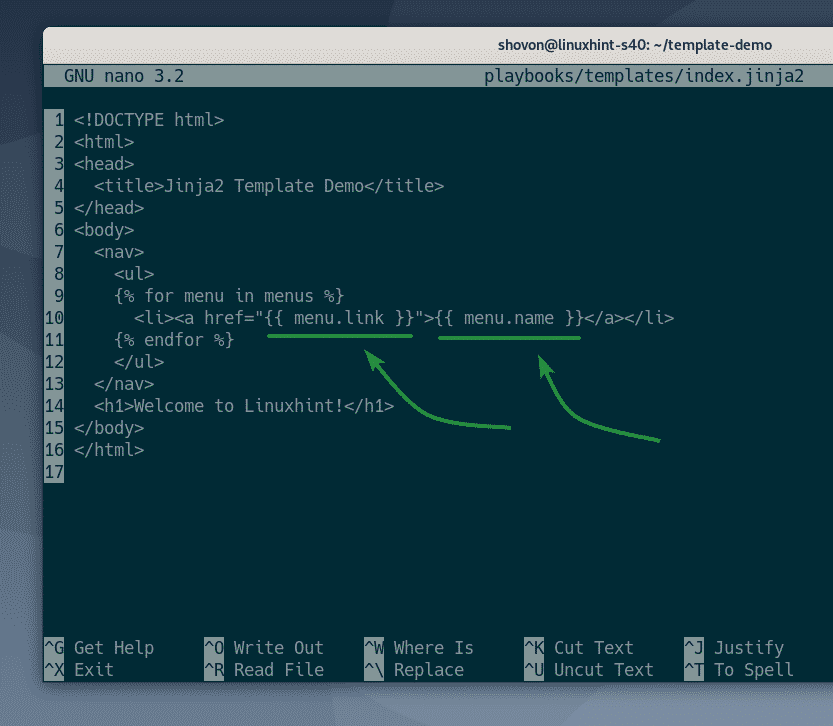 How To Use Ansible Template Module Linux Hint