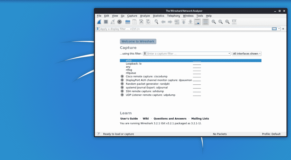 how to download wireshark on kali linux
