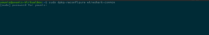 no interface showing in wireshark ubuntu no interface showing in wireshark ubuntu
