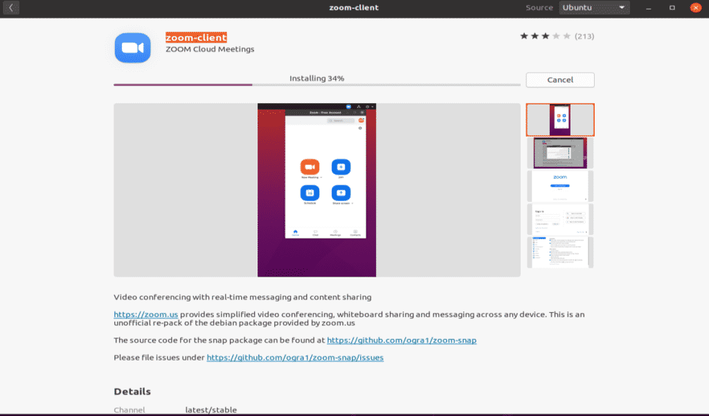 how to install zoom on ubuntu