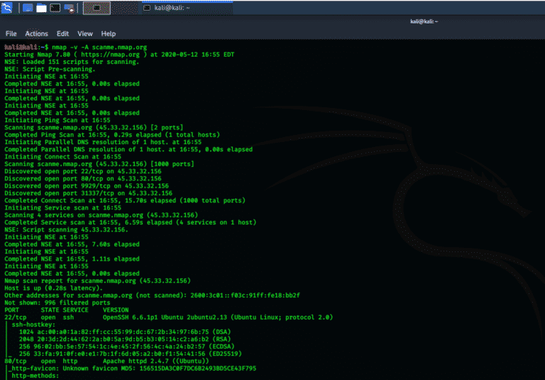 Nmap kali linux как пользоваться