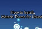 How to Install Materia Theme for Ubuntu