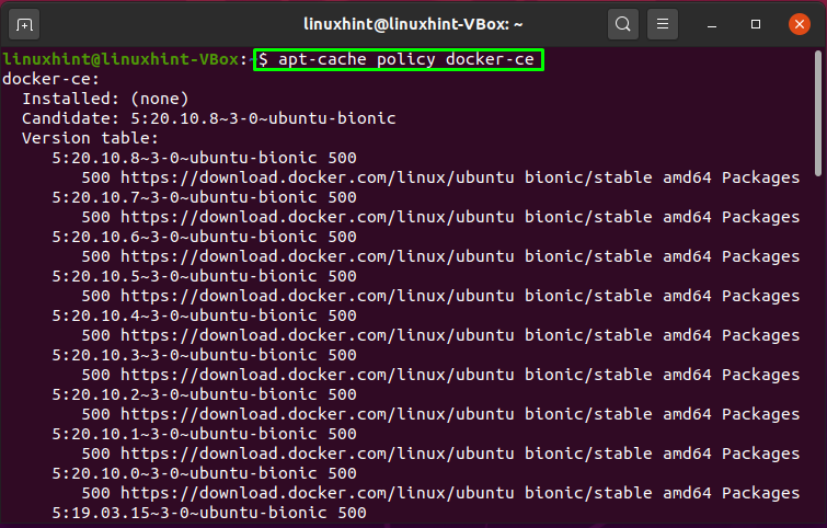 Install docker compose ubuntu command line