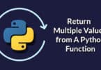 Return Multiple Values from A Python Function