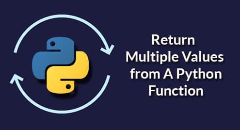 Return Multiple Values from A Python Function