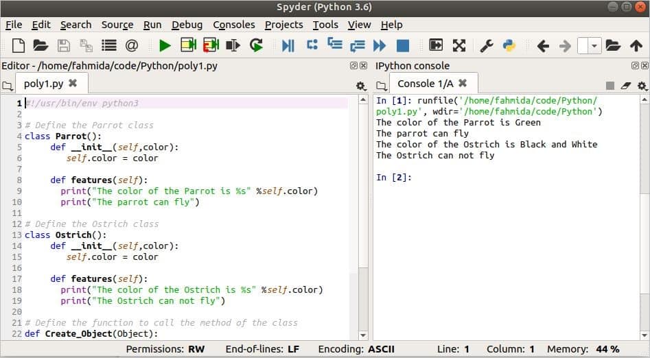 Polymorphism In Python