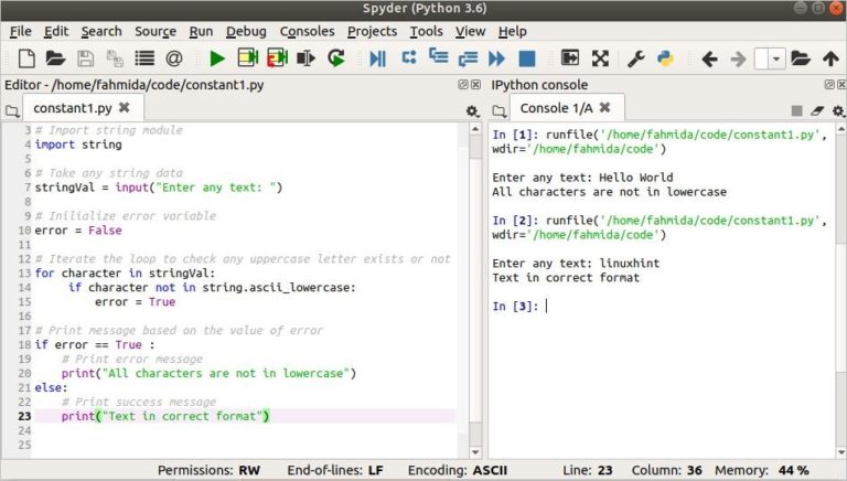 Python String Constants