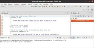 Java if, if-else, if-else-if