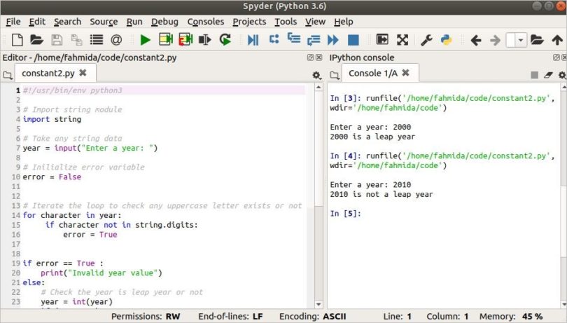 Python String Constants