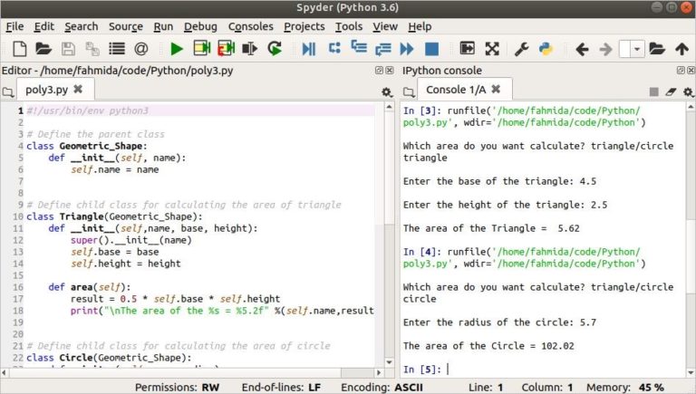 Polymorphism in Python