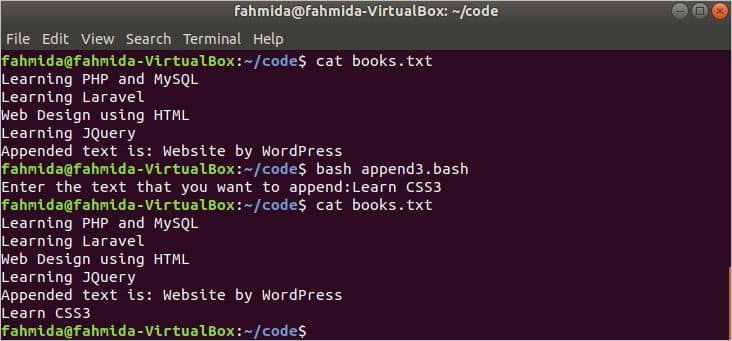 Bash printf примеры. Linux Bash закомментировать несколько строк. Как добавлять через append. Append добавить в середину. Ru books txt