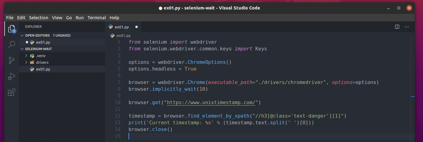 How To Wait For A Page To Load With Selenium