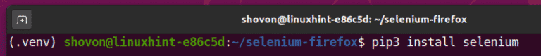 selenium firefox driver linux