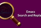 Emacs Search and Replace