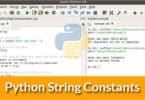 Python String Constants