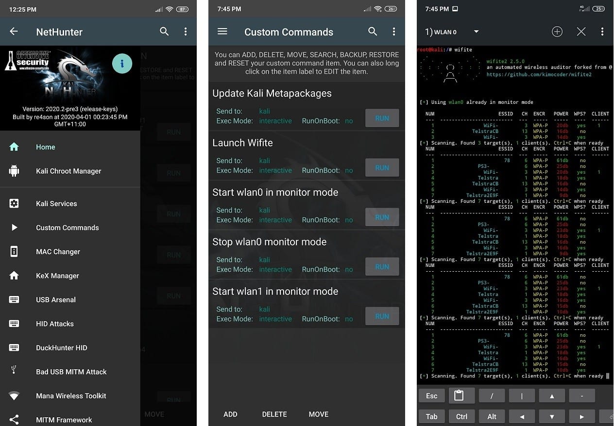 run hackrf one on debian kali nethunter