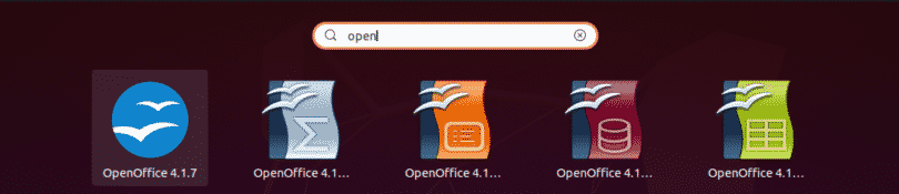 open openoffice linux commandline