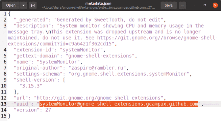 ubuntu find file extension