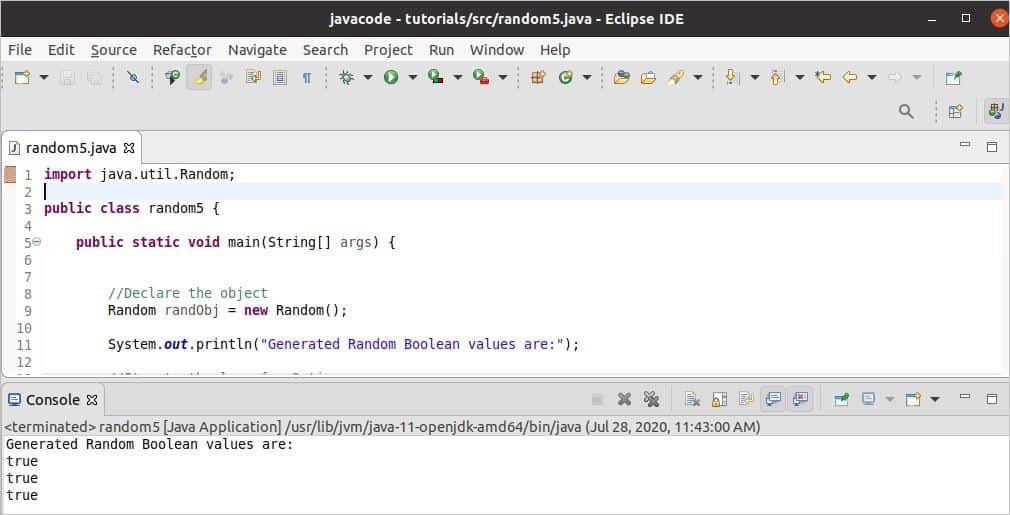 Generate A Random Number In Java