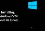 Installing windows VM on Kali Linux