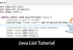 Java List Tutorial