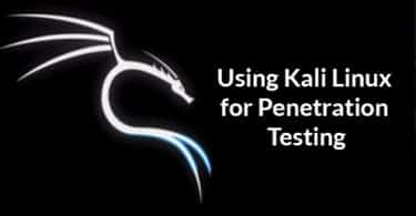 Using Kali Linux for Penetration Testing