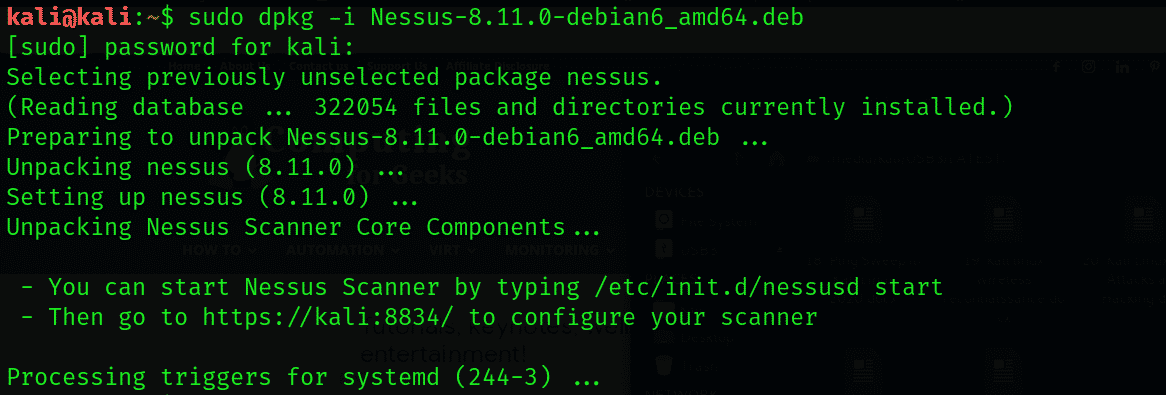 nessus essentials download kali