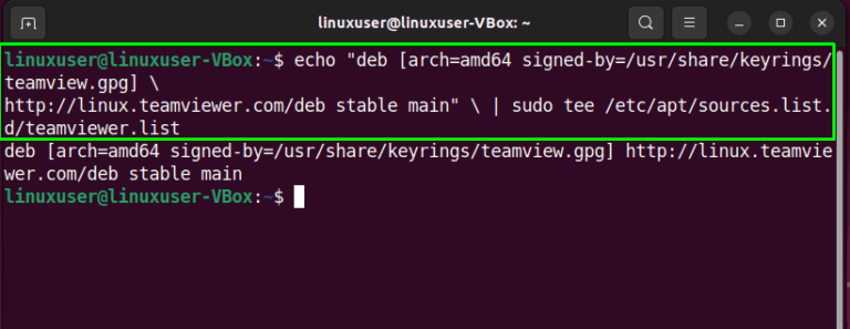 ubuntu 22.04 teamviewer