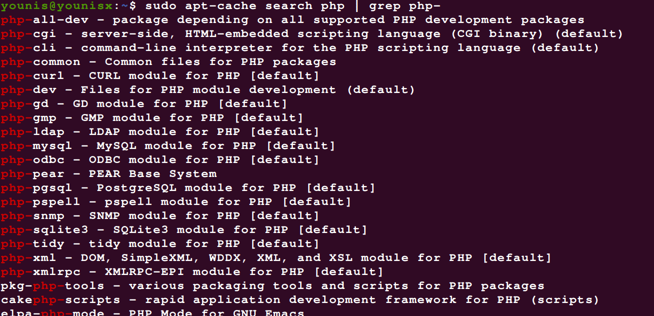 Php install package. Пхп 04. Php 4.