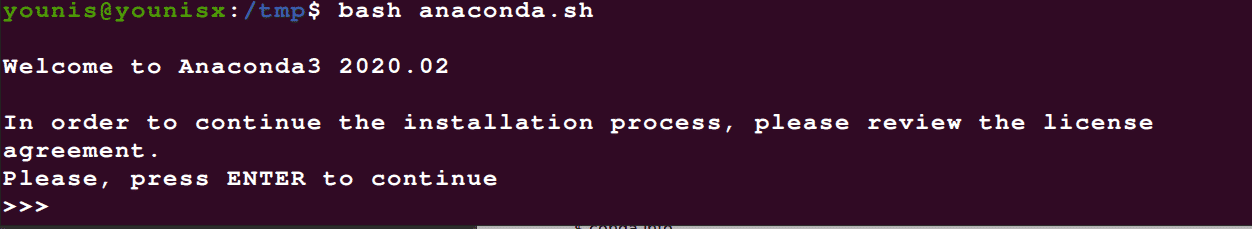 download anaconda ubuntu 20.04