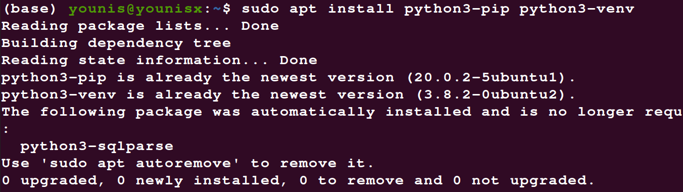 sudo apt upgrade python3
