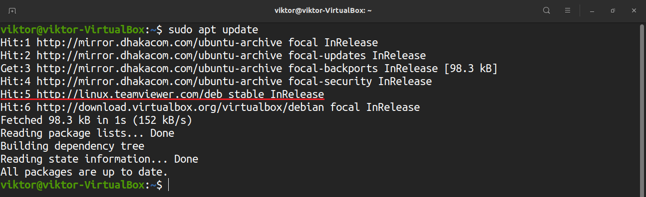 teamviewer ubuntu auto update
