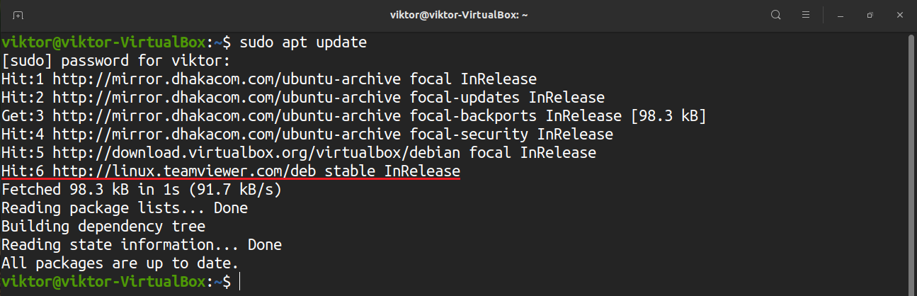 teamviewer for ubuntu 18.04