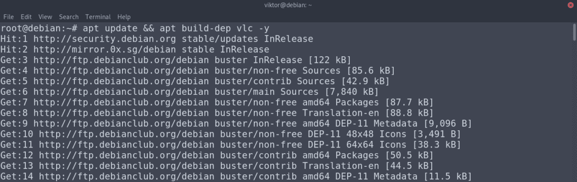 debian install pkg tar xz linux