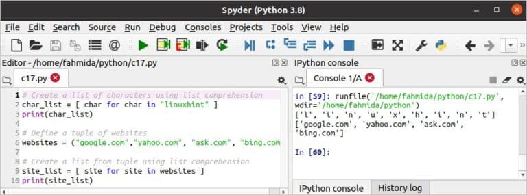 30 python scripts examples – Linux Hint