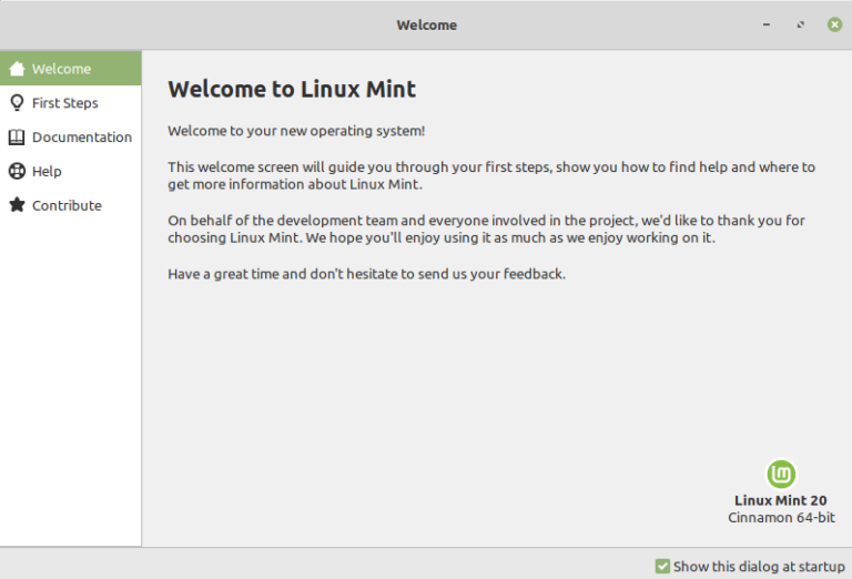 How to install Linux Mint 20 from USB