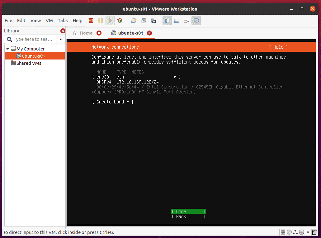 ubuntu server vmdk
