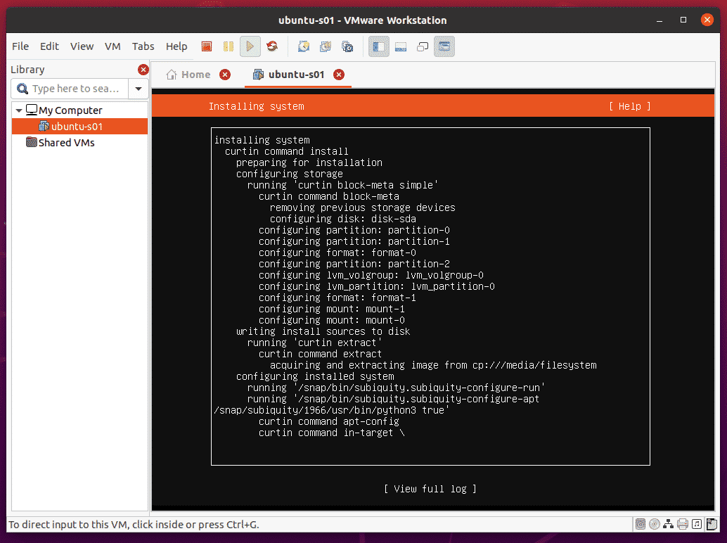 install vmware workstation ubuntu