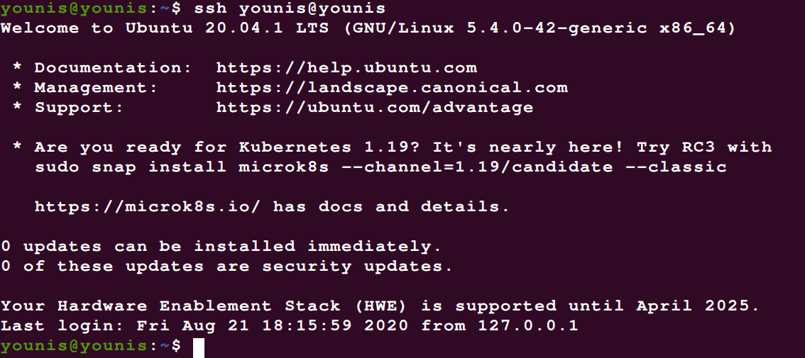 Linux generate SSH.
