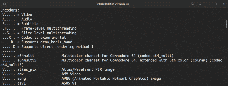 ubuntu ffmpeg install command line