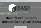 Bash-“For”-Loop-to-Iterate-through-an-Array