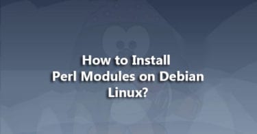 How to Install Perl Modules on Debian Linux?